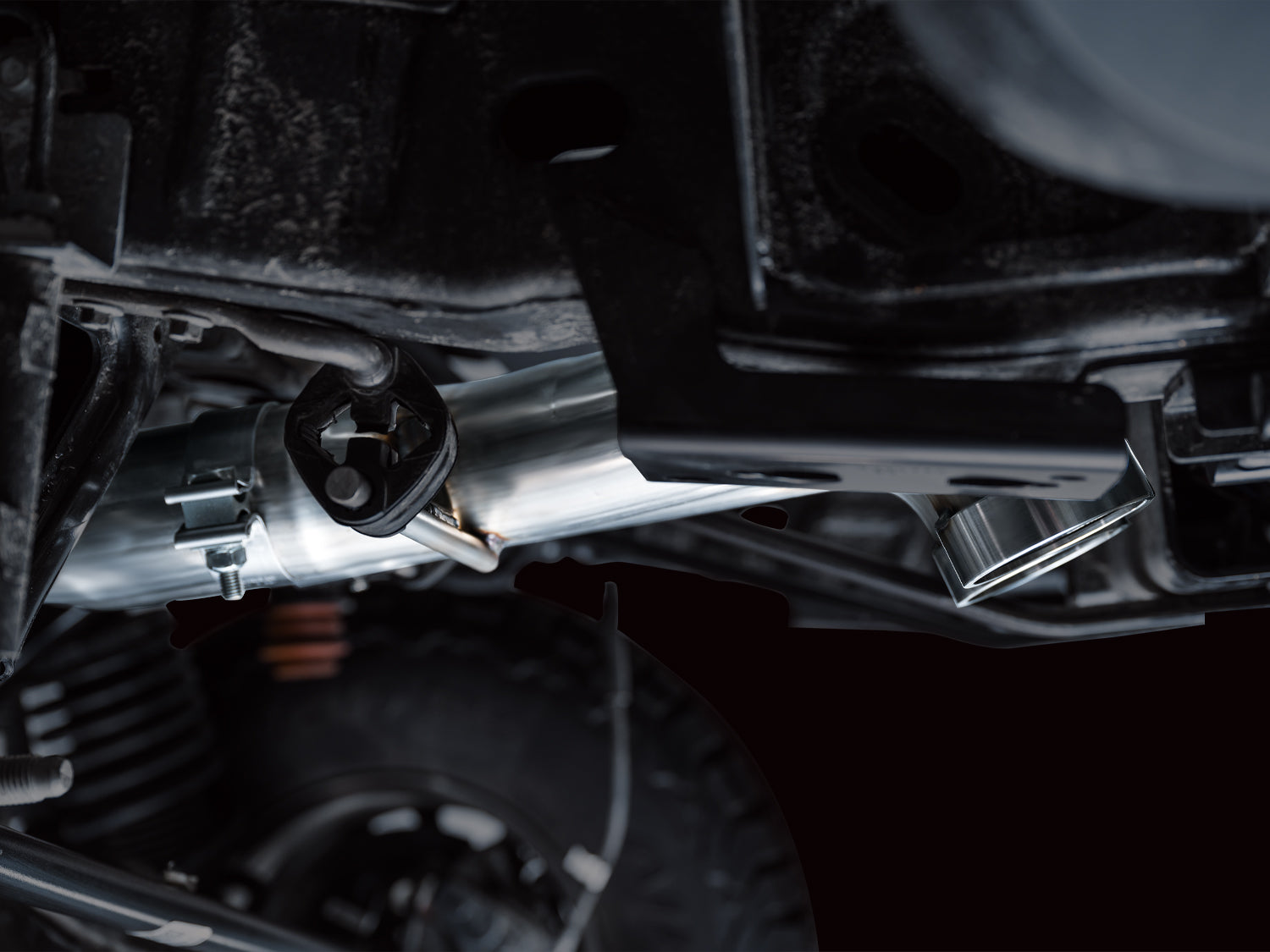 AWE SwitchPath Exhaust for Ford Bronco Raptor - Dual BashGuards - Mounted