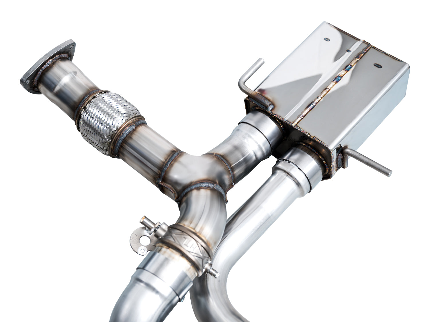 AWE SwitchPath Exhaust for C8 Corvette Z06 - Diamond Black Tips - out of package