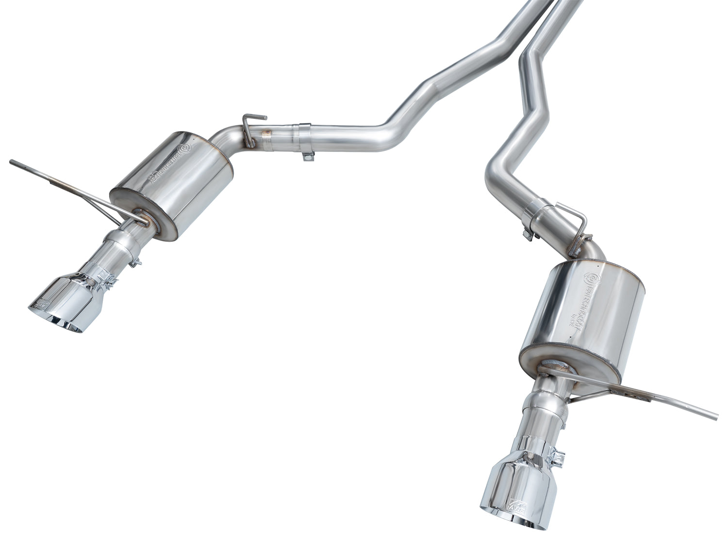 AWE Touring Edition Exhaust for Dodge Durango 3.6 / 5.7 - Chrome Silver Tips - out of package