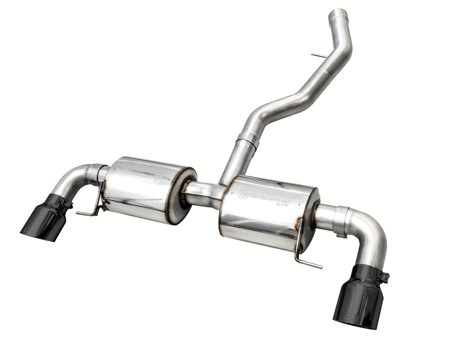 AWE Touring Edition Axle Back Exhaust for BMW G2X 330i/430i - Diamond Black - Primary