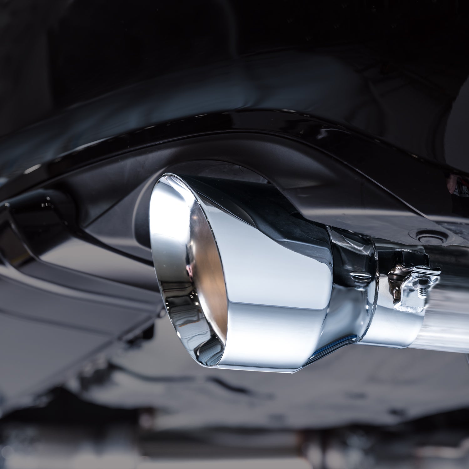 AWE Touring Edition Exhaust for FE1 Civic Si/DE4 Acura Integra - Chrome Silver Tips - Mounted