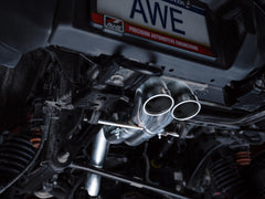 AWE SwitchPath Exhaust for Ford Bronco Raptor - Dual BashGuards - Mounted