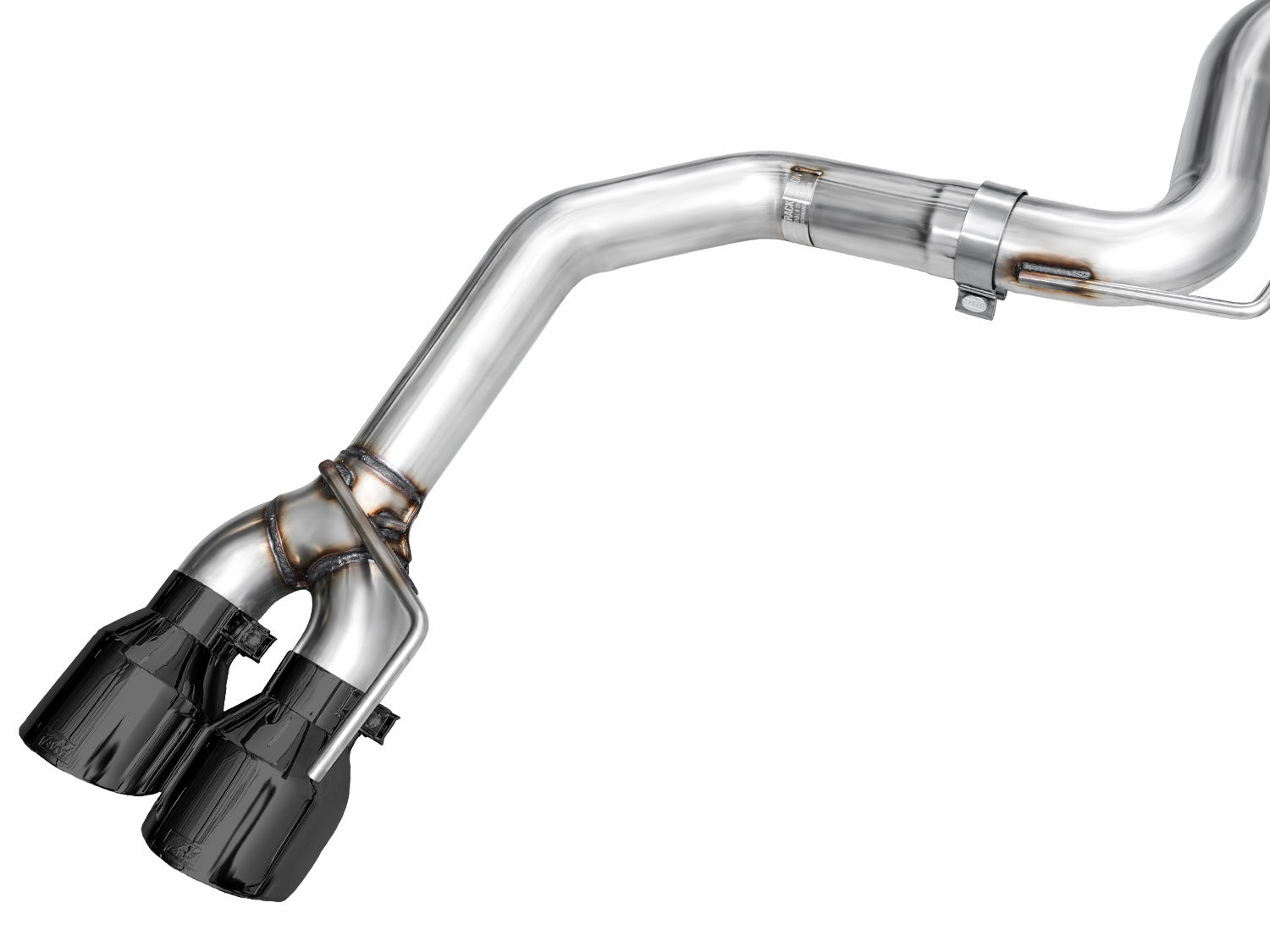 AWE Track Edition Exhaust for S650 Ford Mustang GT Fastback - Quad Diamond Black Tips - out of package