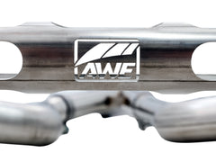 AWE Track Edition Catback Exhaust for BMW F8X M3/M4 - Diamond Black - Close Up