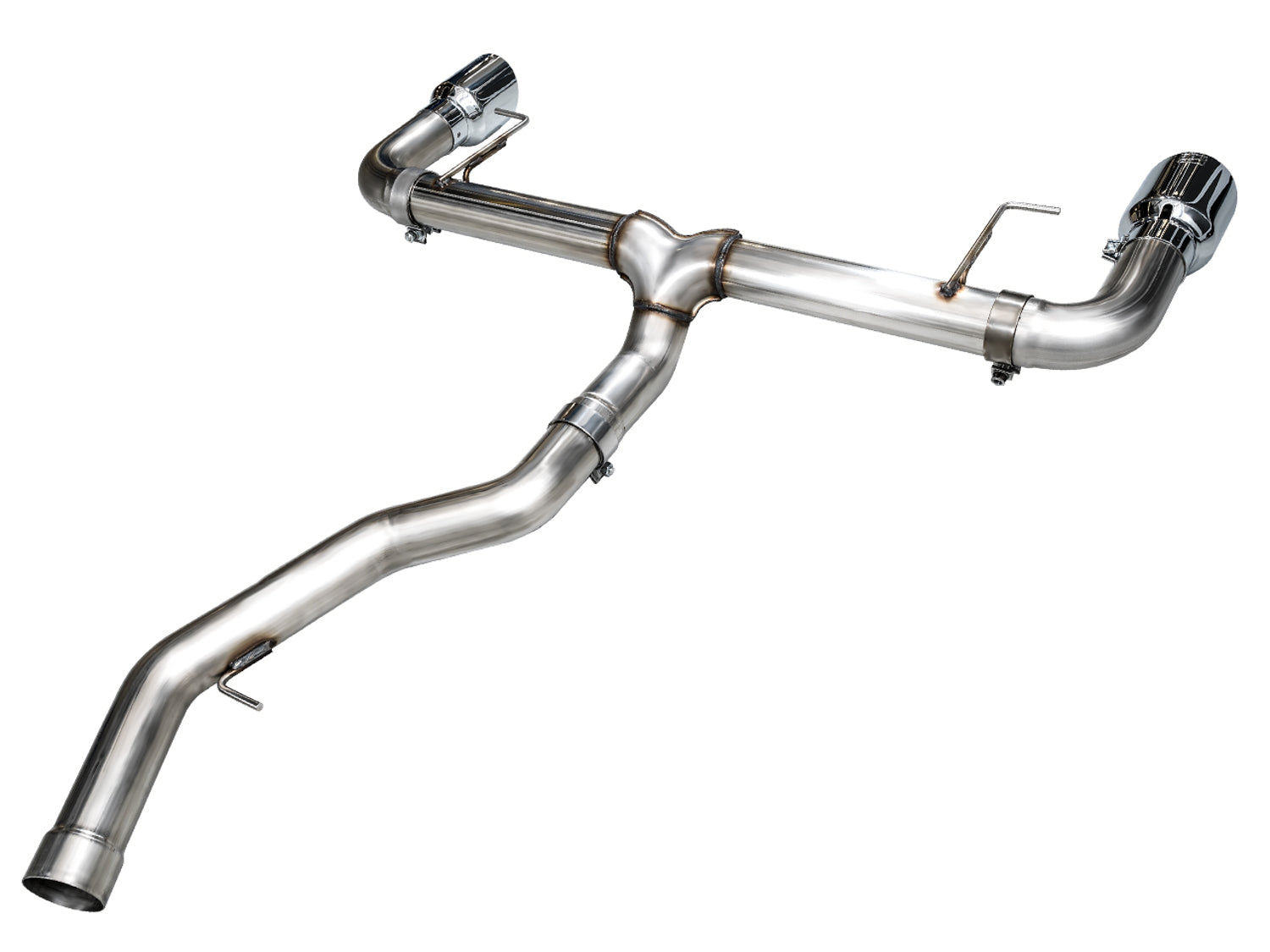 AWE Track Edition Axleback Exhaust for BMW G2X 330i/430i - Chrome Silver - out of package