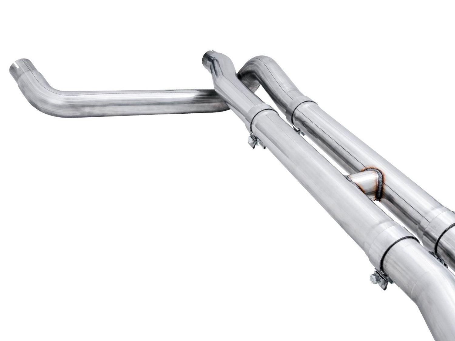 AWE 0FG Catback Exhaust for Silverado ZR2/Sierra AT4X - Quad Chrome Silver Tips - out of package