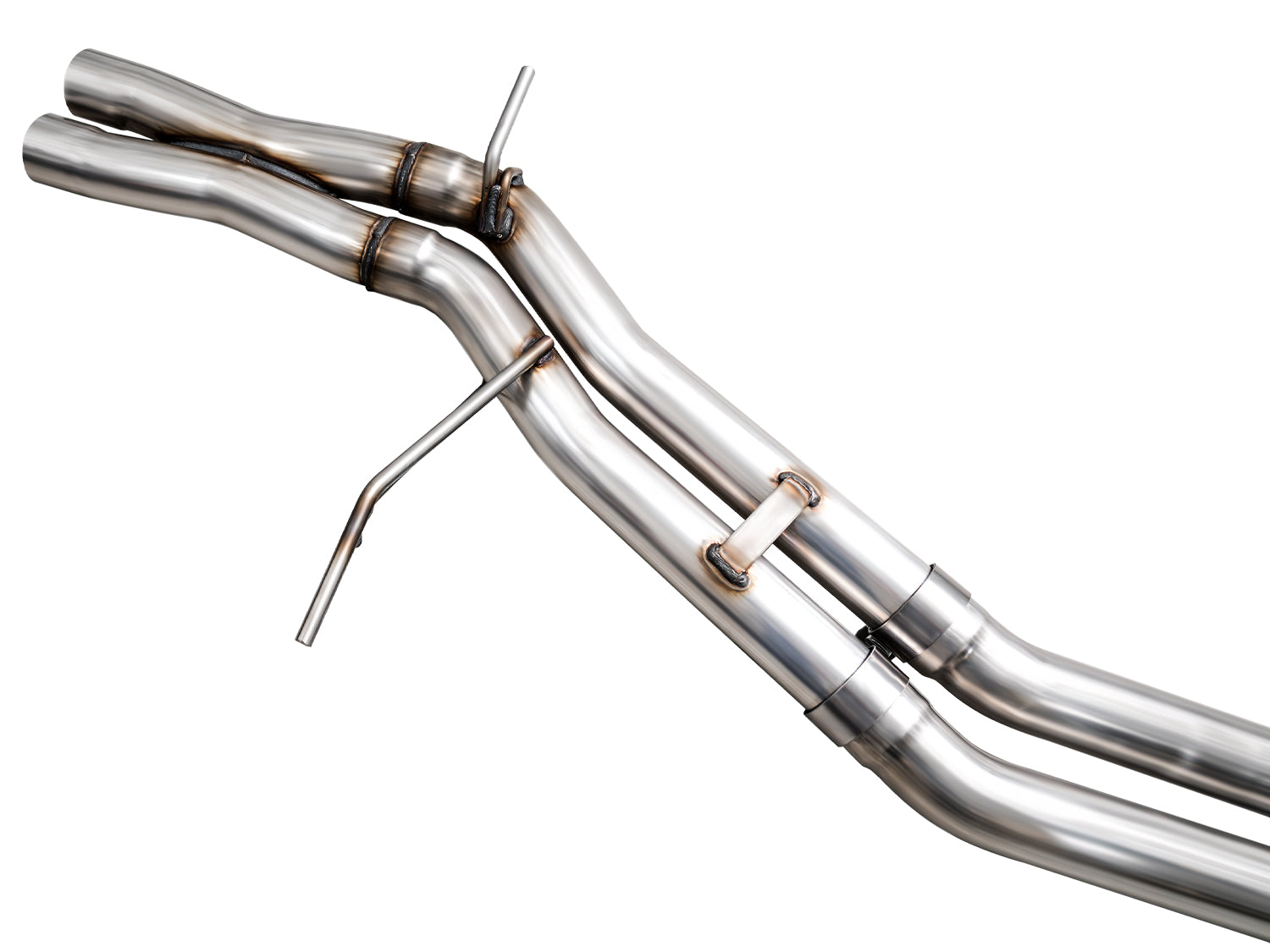 AWE Touring Edition Catback Exhaust for '22+ Porsche Macan 2.9TT - Chrome Silver Tips - out of package