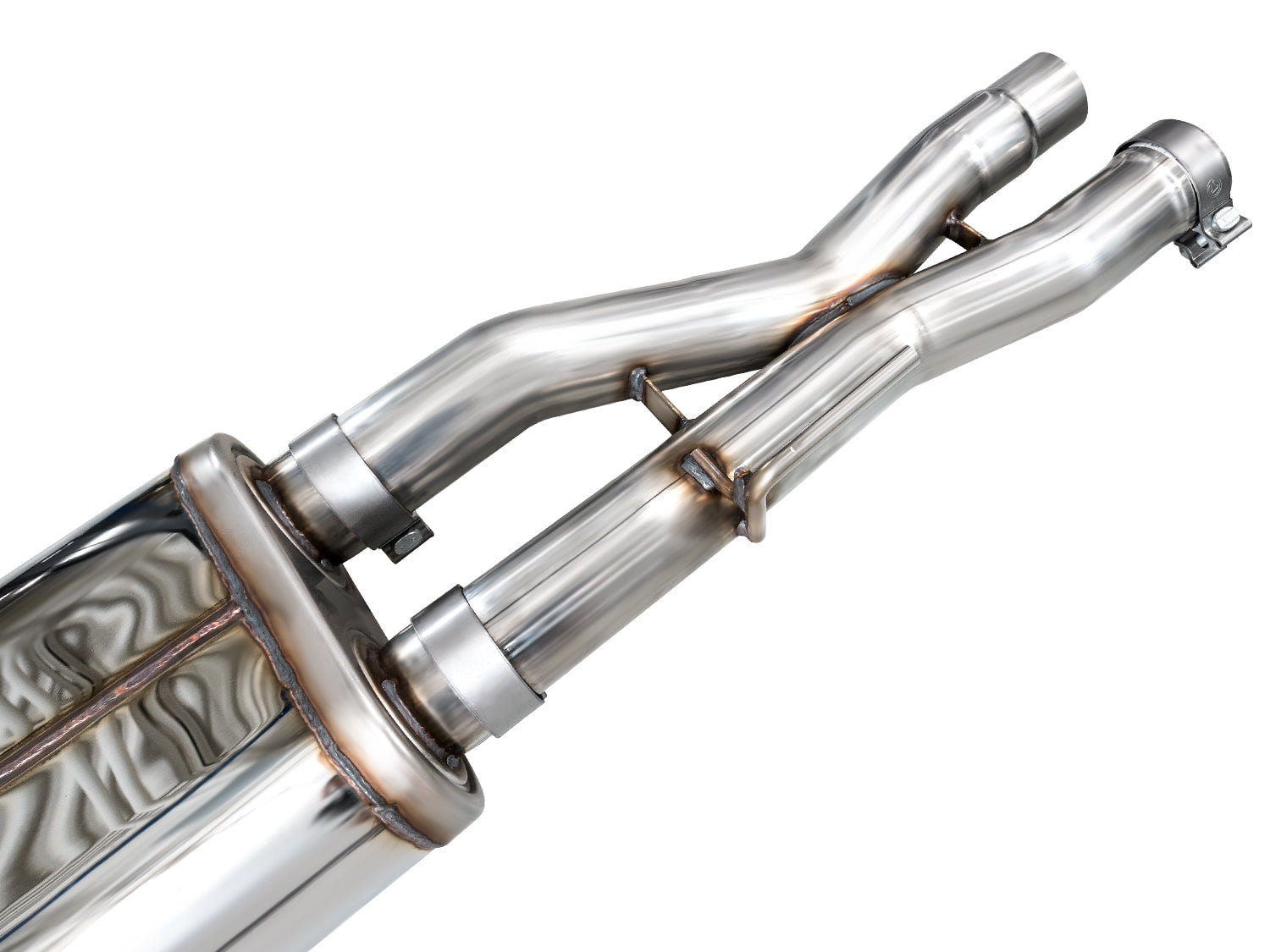 AWE SwitchPath™ Exhaust for Gen 3 Raptor - Diamond Black Tip - out of package
