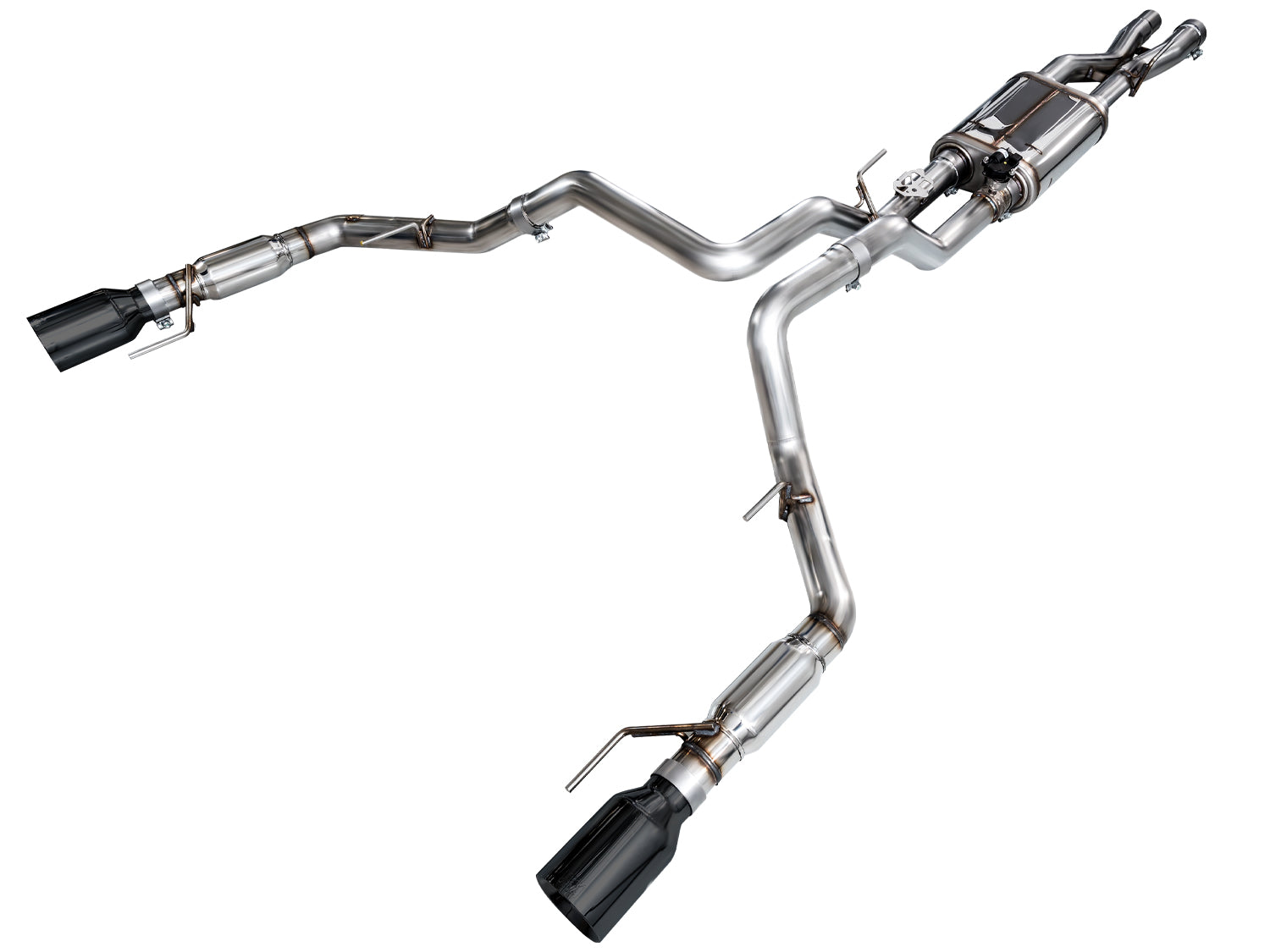 AWE SwitchPath™ Exhaust for Gen 3 Raptor - Diamond Black Tip - Primary