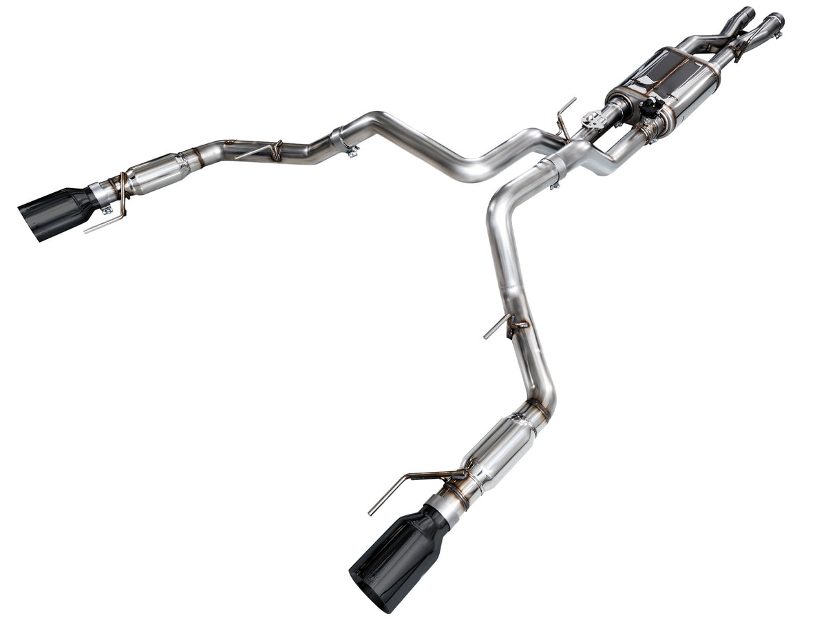 AWE SwitchPath™ Exhaust for Gen 3 Raptor - Diamond Black Tip - Primary