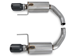 AWE Touring Edition Axle-back Exhaust for S550 Mustang EcoBoost - Diamond Black Tips - out of package