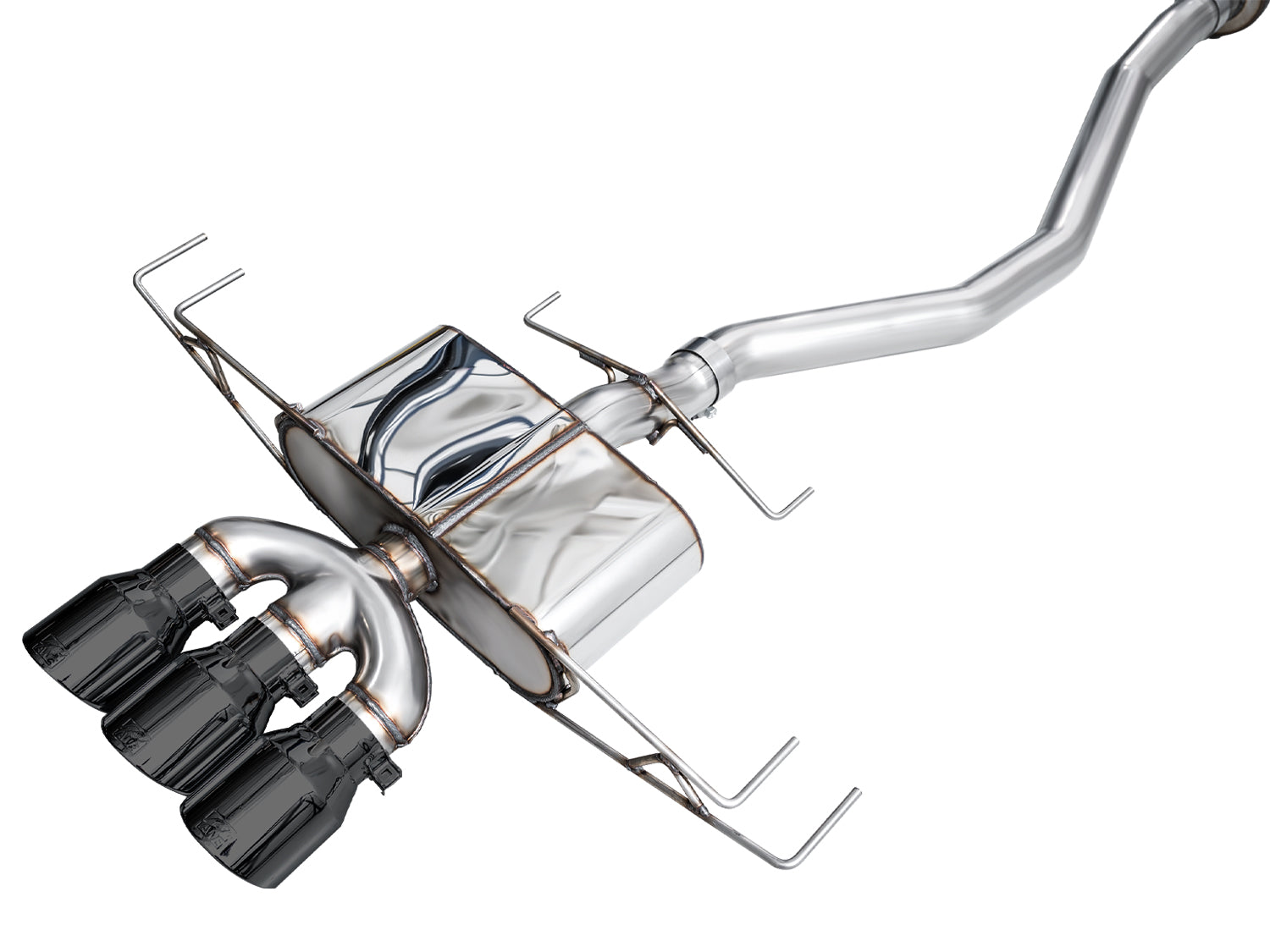 AWE Touring Edition Exhaust for DE5 Integra Type-S - Triple Diamond Black Tips - out of package