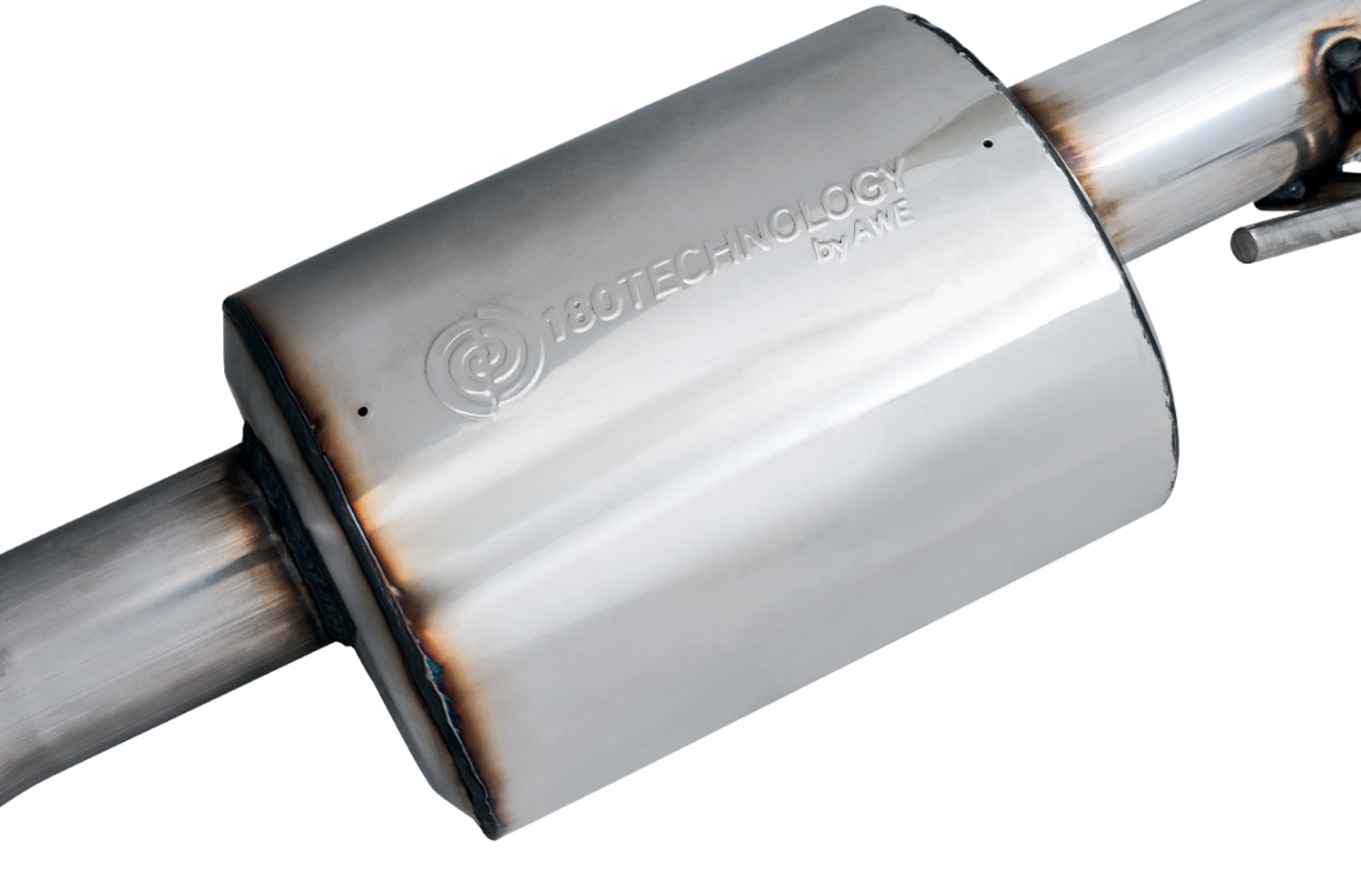 AWE Trail Edition Catback Exhaust for Jeep JT 3.6L - Close Up