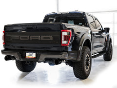 AWE SwitchPath™ Exhaust for Gen 3 Raptor - Diamond Black Tip - Mounted