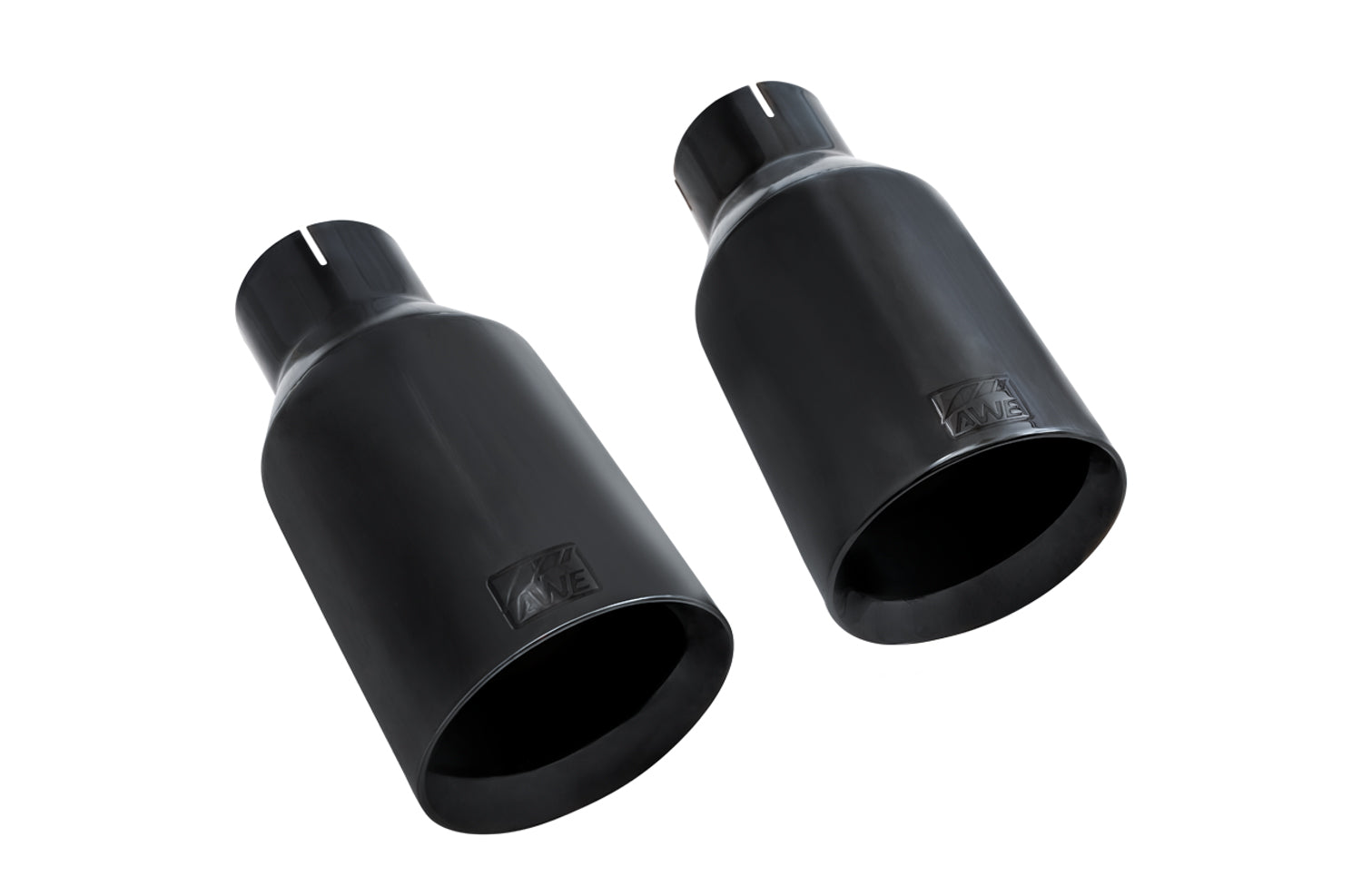AWE Tread Edition Catback Dual Exhaust for Jeep JT 3.6L - Diamond Black Tips - out of package