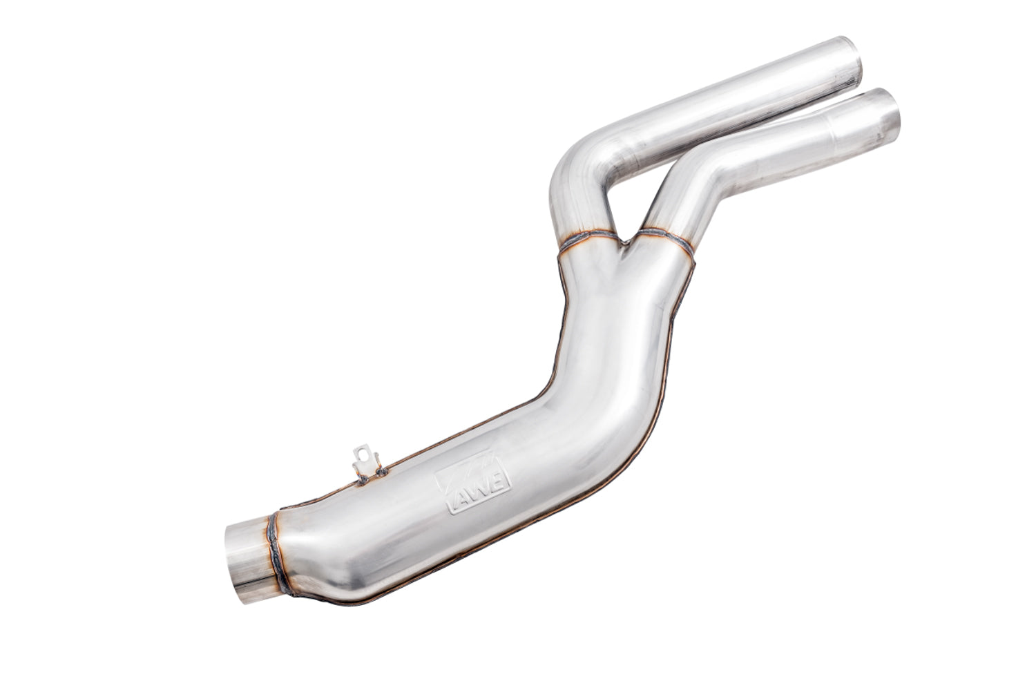 AWE Non-Resonated Touring Edition Exhaust for A90 Supra - 5" Diamond Black Tips - out of package