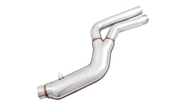 AWE Non-Resonated Touring Edition Exhaust for A90 Supra - 5" Diamond Black Tips - out of package