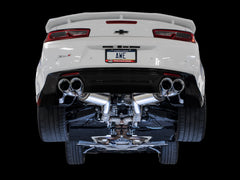 AWE Touring Edition Axle-back Exhaust for Gen6 Camaro SS / ZL1 / LT1 - Chrome Silver Tips (Quad Outlet) - Mounted