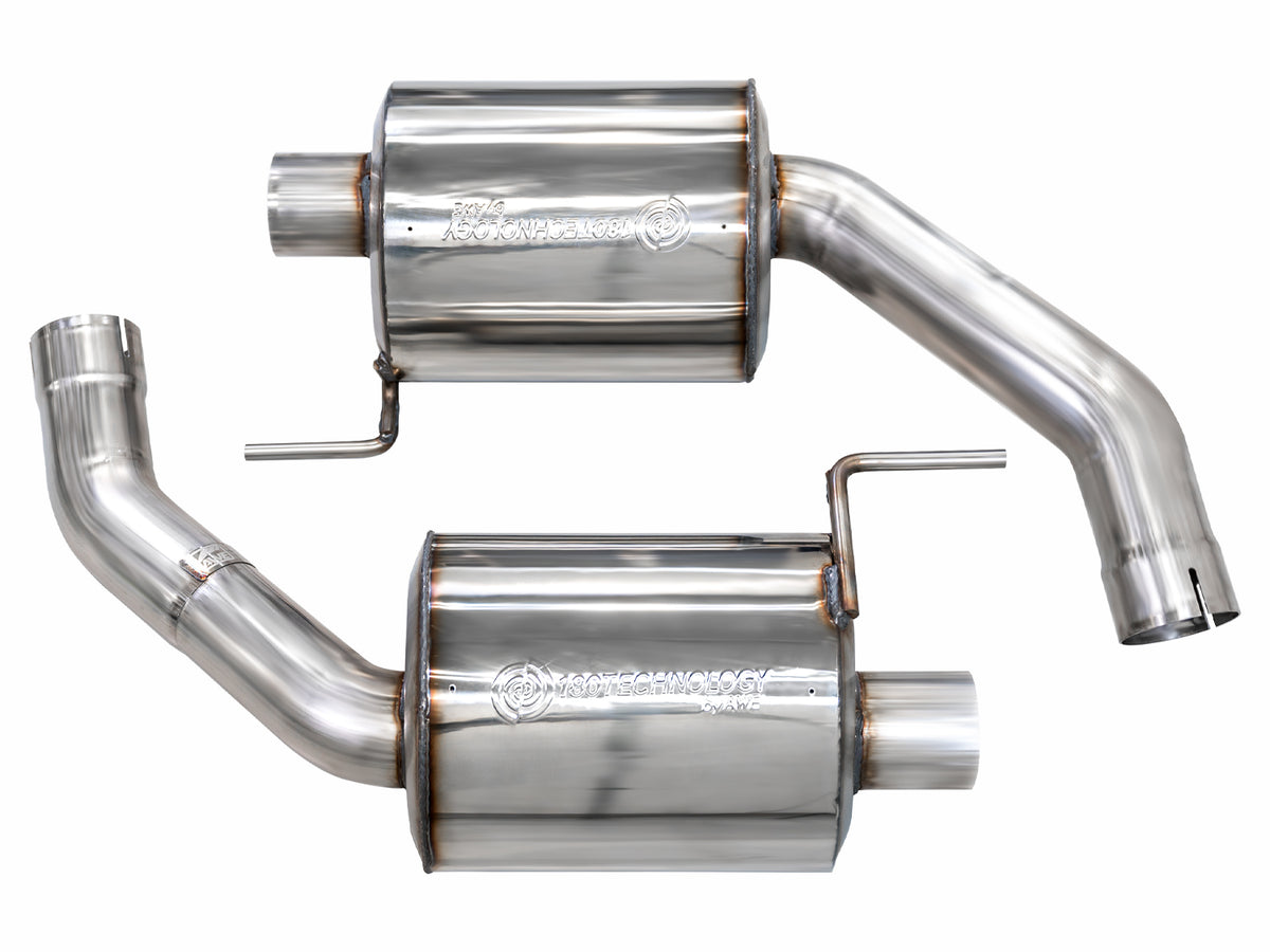 AWE Track-to-Touring Conversion Kit for S650 Ford Mustang GT Fastback - Dual Tips - Primary
