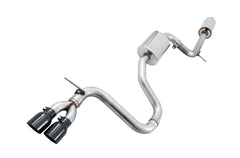 AWE Touring Edition Exhaust for VW MK7 Golf 1.8T - Diamond Black Tips (90mm) - Primary