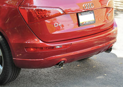 AWE Non-Resonated Exhaust System (Downpipe-Back) for 8R Q5 3.2L -- Chrome Silver Tips - Mounted