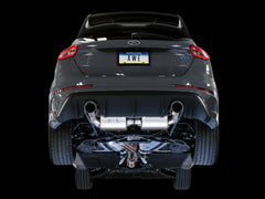 AWE Touring Edition Cat-back Exhaust for Ford Focus RS- Resonated - Chrome Silver Tips - Mounted