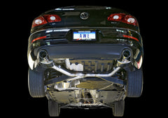 AWE Touring Edition Exhaust for VW CC 2.0T - Dual Outlet - Diamond Black Tips - Mounted