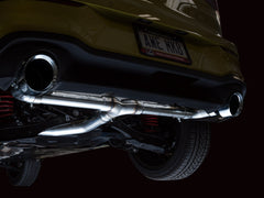 AWE Track Edition Exhaust for VW MK8 GTI - Chrome Silver Tips - Mounted