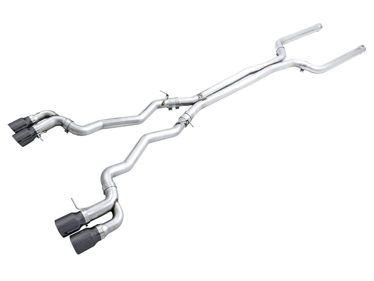 AWE Track Edition Catback Exhaust for BMW F90 M5 - Diamond Black Tips - Primary
