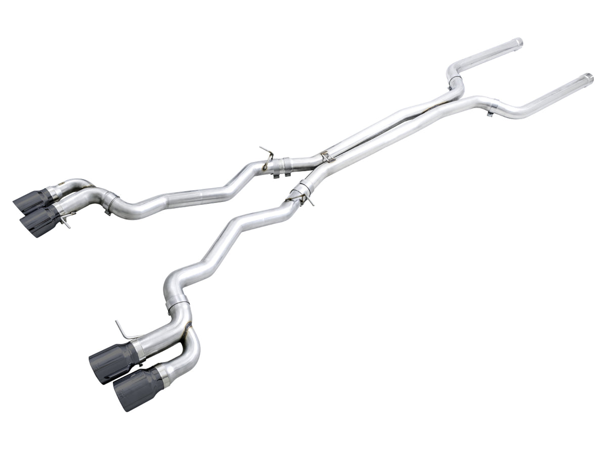 AWE Track Edition Catback Exhaust for BMW F90 M5 - Diamond Black Tips - Primary