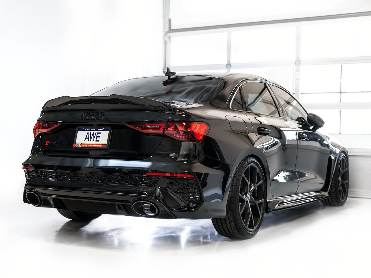 AWE Track Edition Exhaust for Audi 8Y RS 3 - Mounted