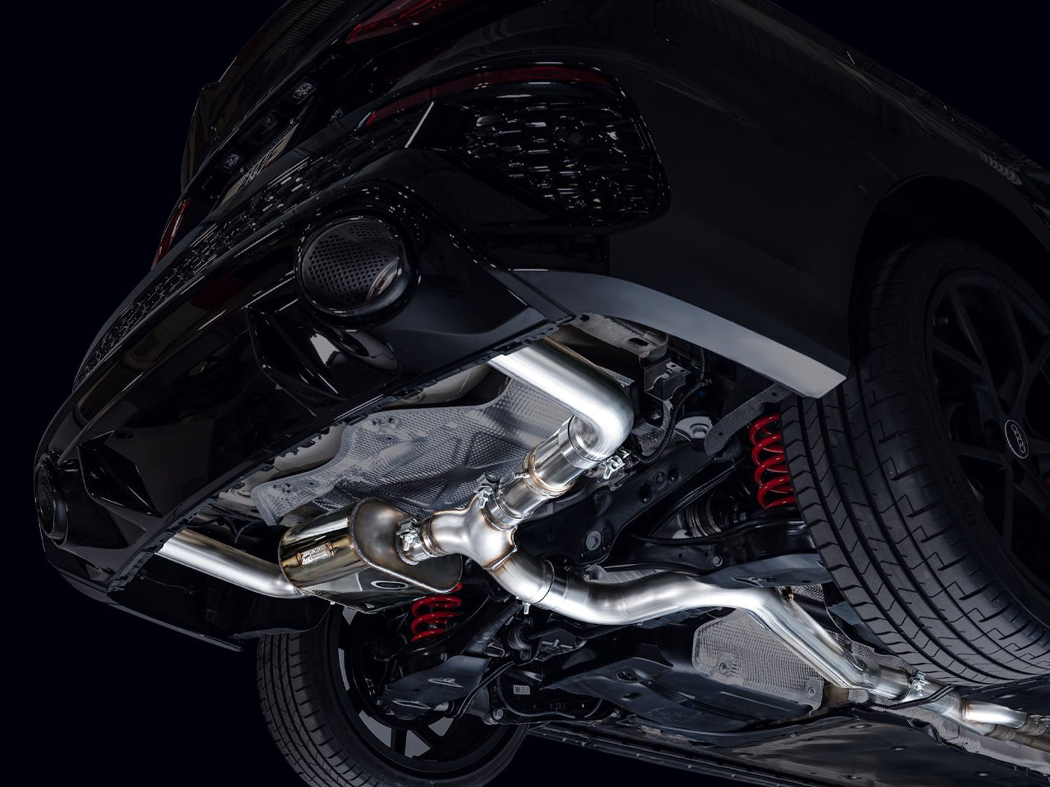 AWE SwitchPath™ Exhaust for Audi 8Y RS 3 - Mounted