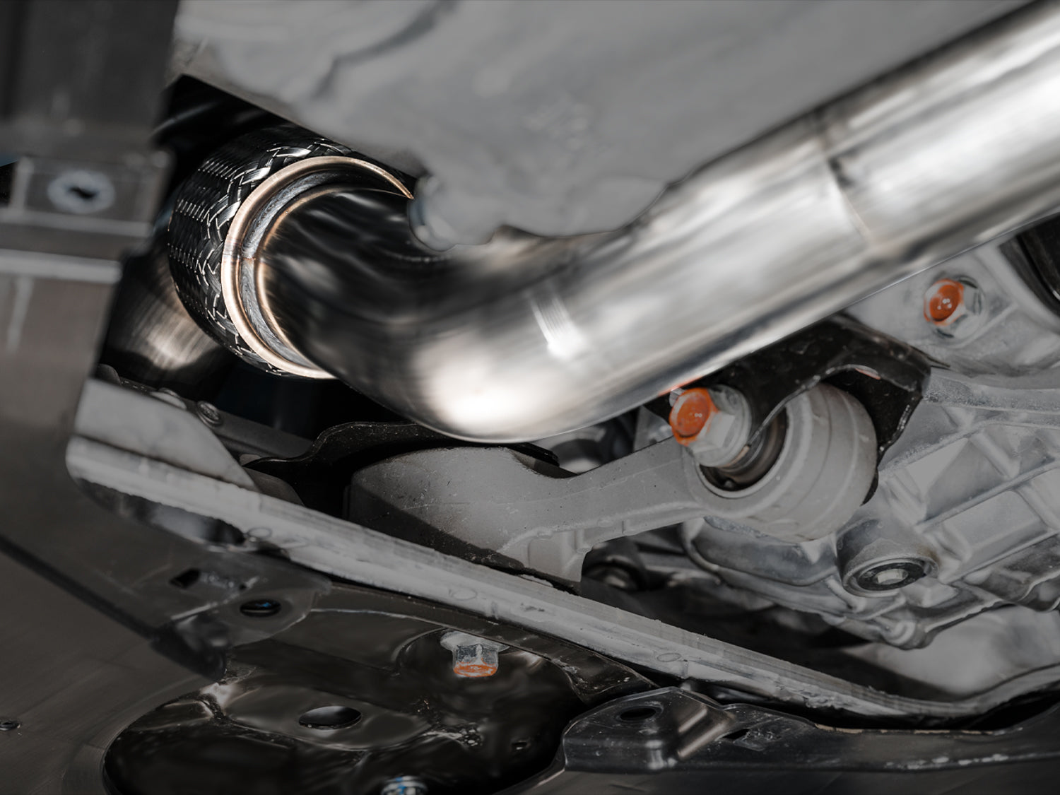 AWE Track Edition Exhaust for DE5 Integra Type-S - Triple Chrome Silver Tips - Mounted
