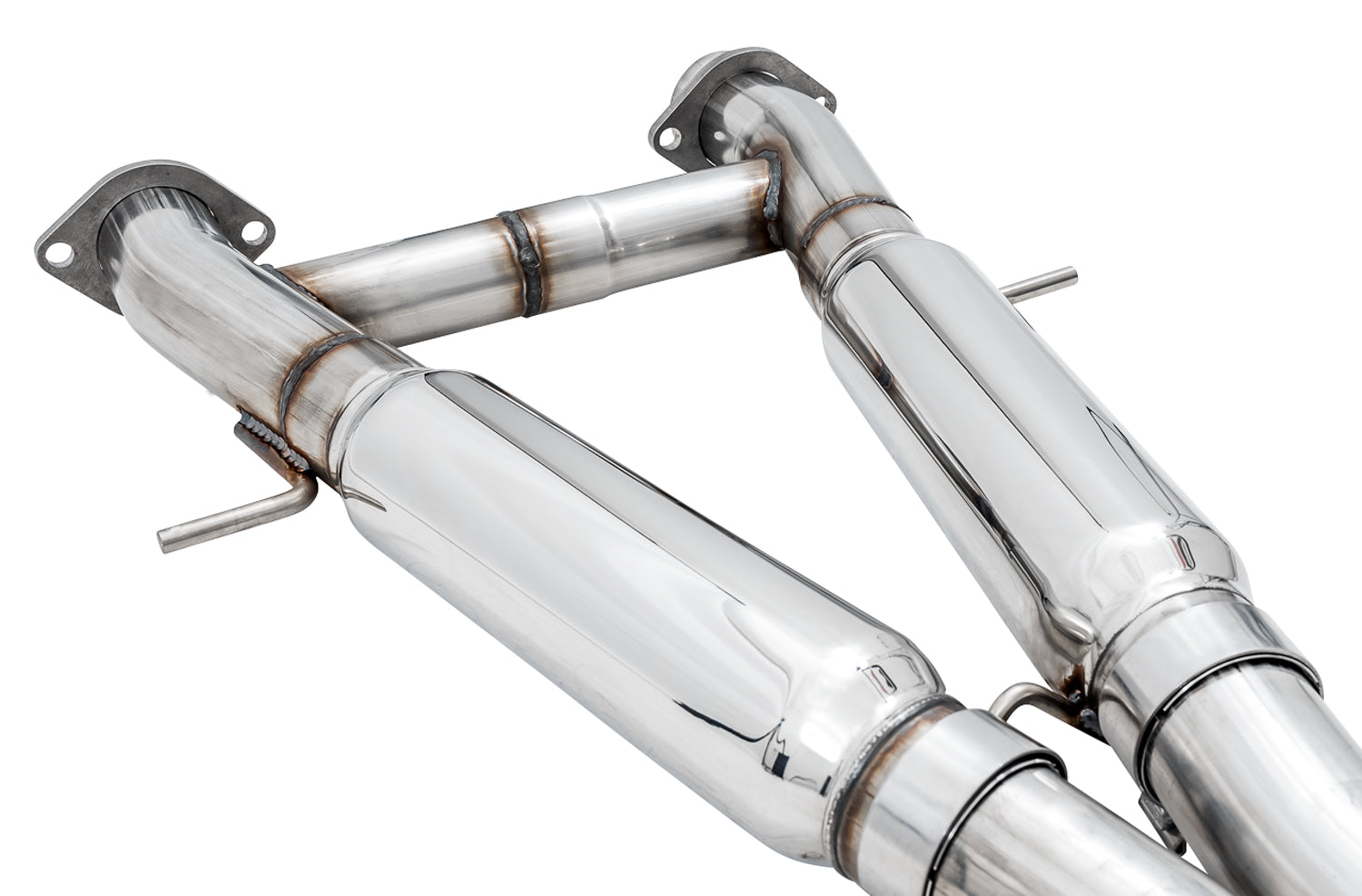 AWE Track Edition Exhaust for Jeep Grand Cherokee SRT - Diamond Black Tips - out of package