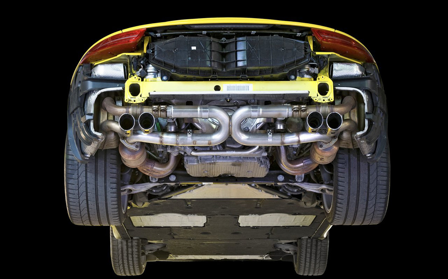 AWE SwitchPath™ Exhaust for Porsche 991 - Non-PSE cars - Chrome Silver Tips - Mounted