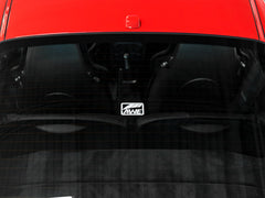 AWE Small ow Decal - White - Mounted