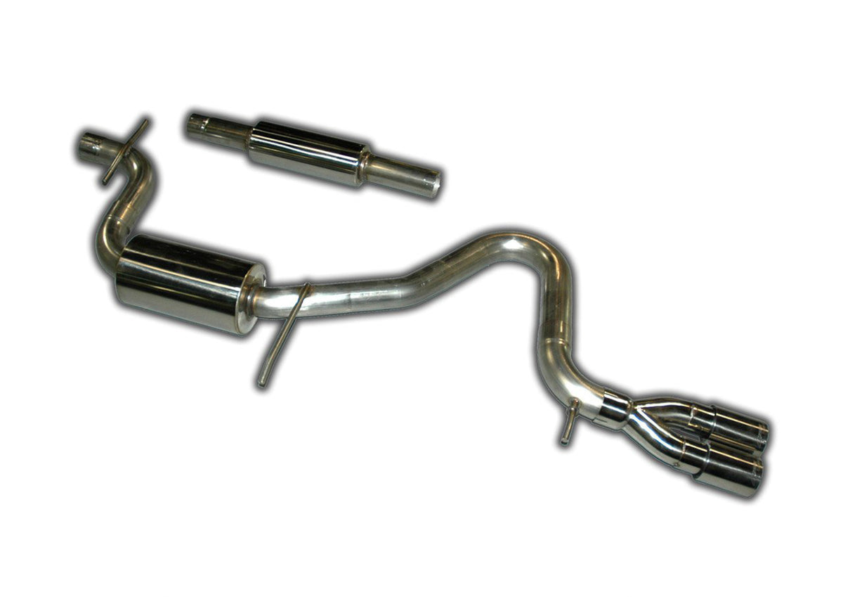 AWE Performance Cat-back Exhaust for Golf / Rabbit 2.5L - Chrome Tips - Primary