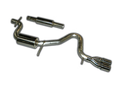 AWE Performance Cat-back Exhaust for Golf / Rabbit 2.5L - Chrome Tips - Primary